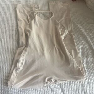 Cream Bombshell flair bodysuit size S